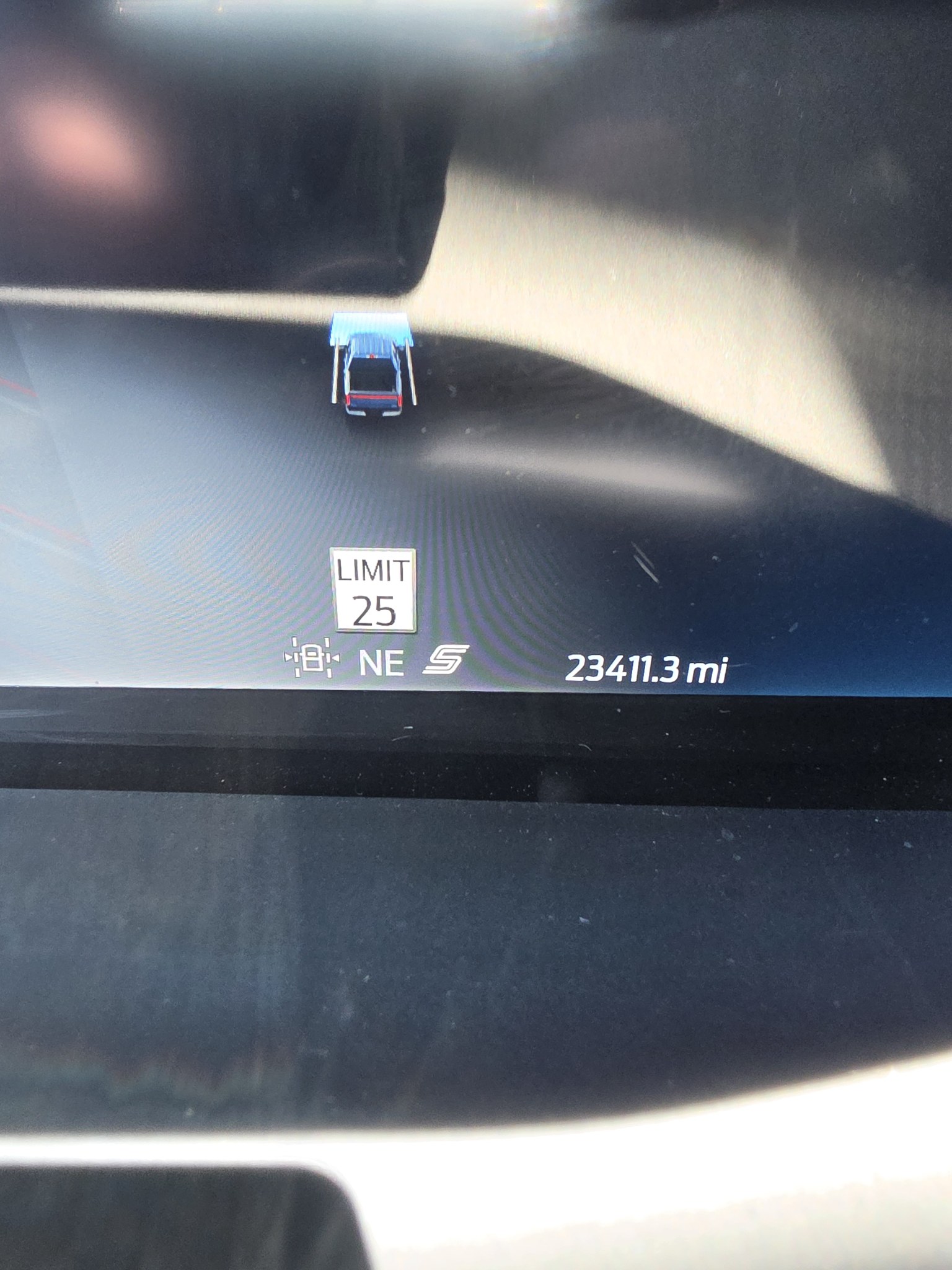 Odometer 23,411 miles